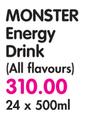 Monster Energy Drink(All Flavours)-24x550Ml