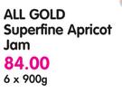 All Gold Superfine Apricot Jam-6x900G