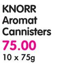 Knorr Aromat Cannisters-10x75G