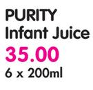 Purity Infant Juice-6x200Ml