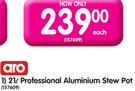 Aro 21L Professional Aluminium Stew Pot