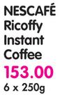 Nescafe Ricoffy Instant Coffee-6x250G