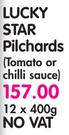 Lucky Star Pilchards(Tomato Or Chilli Sauce)-12x400G