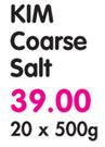 Kim Coarse Salt-20x500G