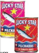 Lucky Star Pilchards(Tomato Or Chilli Sauce)-400G