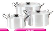 Aro 21L Professional Aluminium Stew Pot