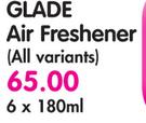 Glade Air Freshener-6 x 180ml