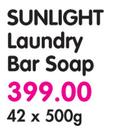 Sunlight Laundry Bar Soap-42 x 500g