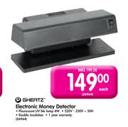 Ghertz Electronic  Money Detector