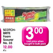 Scotch-Brite Foam Scourer No. 35