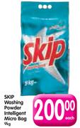 Skip Washing Powder Intelligent Micro Bag -9Kg