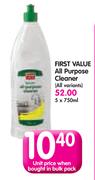 First Value All Purpose Cleaner -750ml