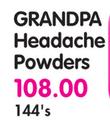 Grandpa Headache Powders - 144's