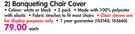 Banqueting Chair Cover-Each
