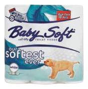 Babysoft 2-Ply Toilet Paper - 18's