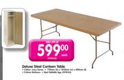  Deluxe Steel Canteen Table