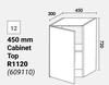 Home & Kitchen 450mm Cabinet Top Wall Units