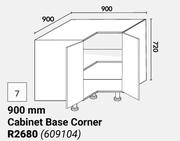 Home & Kitchen 900mm Cabinet Base Corner Floor Units