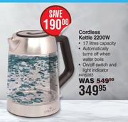 Stellar 1.7Ltr Cordless Kettle 2200W
