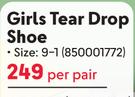 Softer Girls Tear Drop Shoe 850001772-Per Pair