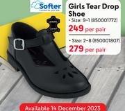Softer Girls Tear Drop Shoe 850001807-Per Pair