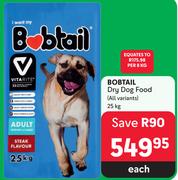 Bobtail Dry Dog Food (All Variants)-25Kg Each