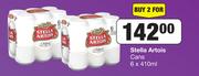 Stella Artois Cans-For 2 x 6 x 410ml
