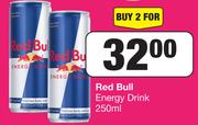 Red Bull Energy Drink-For 2 x 250ml