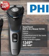 Philips AquaTouch Wet & Dry Shaver S3100 #292062
