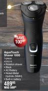Philips Aquatouch Shaver 1000 #335216- 1 Piece