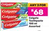 Colgate Toothpaste Assorted-For Any 3 x 100ml