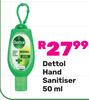 Dettol Hand Sanitiser-50ml