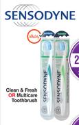 Sensodyne Clean & Fresh Or Multicare Toothbrush-For 2