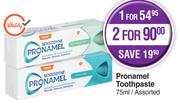 Sensodyne Pronamel Toothpaste Assorted-For 2x75ml