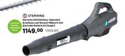 Sterwins UP40 Battery Operated Brushless Leaf Blower 190Km/h 40V (Excludes Battery & Charger)