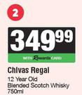 Chivas Regal 12 Year Old Blended Scotch Whisky-750ml
