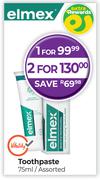 Elmex Toothpaste Assorted-75ml