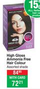 Reflections High Gloss Ammonia Free Hair Colour