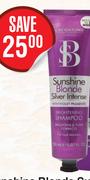 Sunshine Blonde Silver Intense Brightening Shampoo 330482-150ml