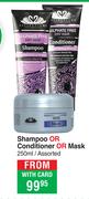 Reflections Sulphate Free Shampoo OR Conditioner OR Mask 250ml - Assorted