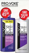 Pro:Voke Touch Of Silver Intensive Shampoo Or Conditioner-400ml Each