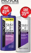 Pro:Voke Touch Of Silver Colour Care Shampoo Or Conditioner-400ml Each