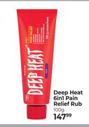 Deep Heat 6 In 1 Pain Relief Rub-100g