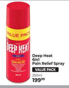 Deep Heat 6 In 1 Pain Relief Spray-250ml