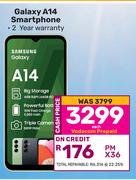 2 Samsung Galaxy A14 Smartphone