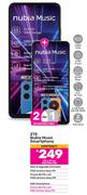 2 x ZTE Nubia Music Smartphone-On Red Flexi 150 + Promo 80