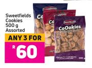 Sweetfields Cookies Assorted-For 3 x 500g