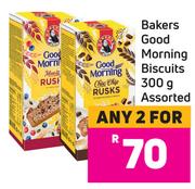 Bakers Good Morning Biscuits Assorted-For 2 x 300g