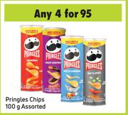 Pringles Chips Assorted-For 4 x 100g