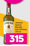 Jameson Special Blended Irish Whiskey-750ml